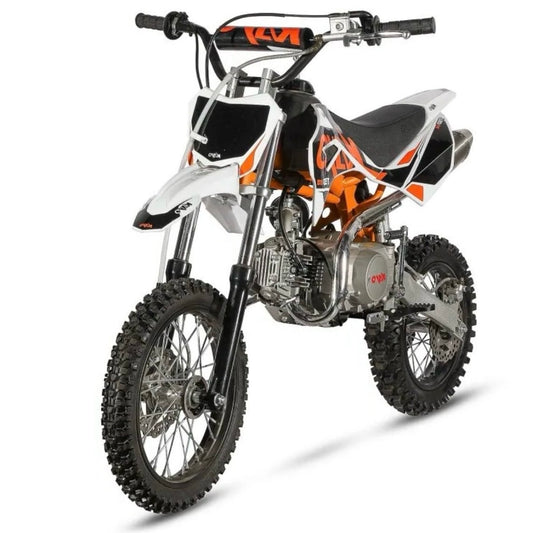 PIT BIKE KAYO 110cc TSD110 a marce semiautomatica RUOTE 14-12