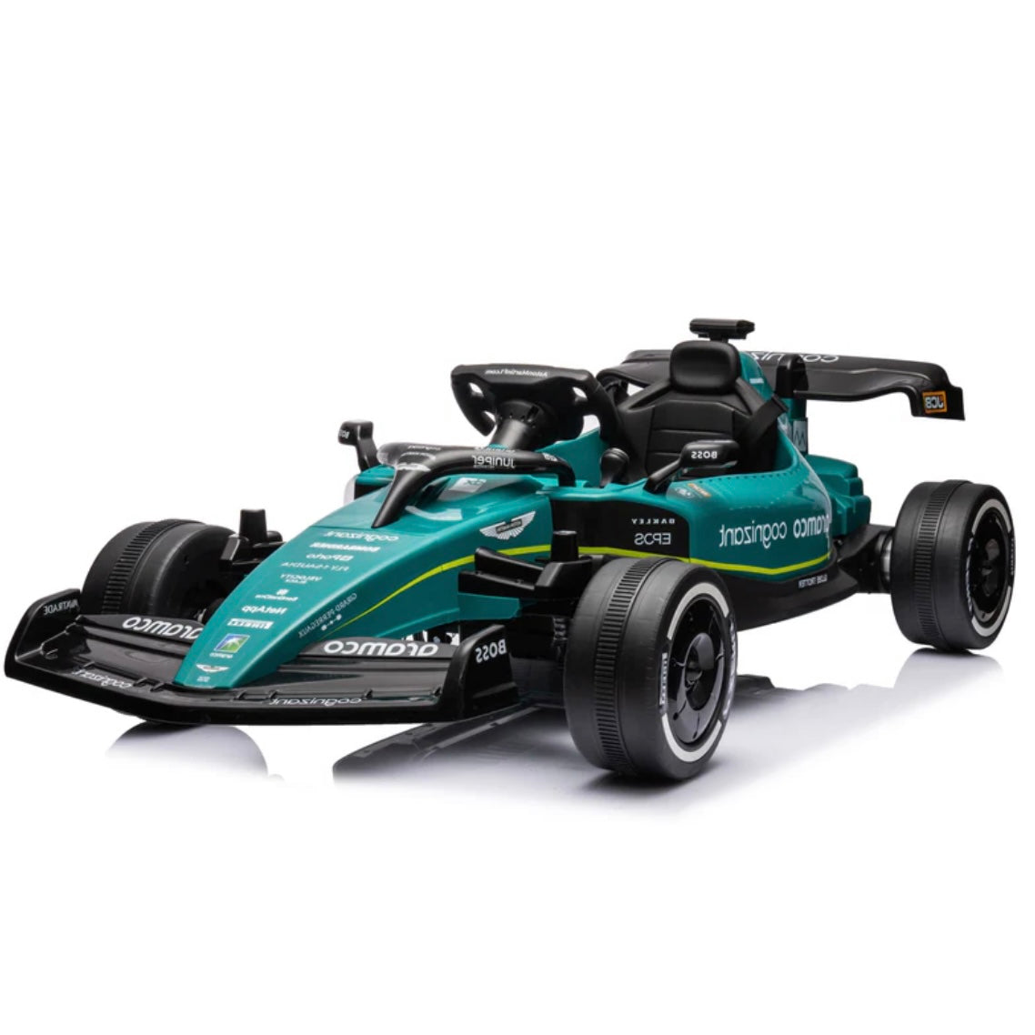 Aston Martin 12V per bambini verde
