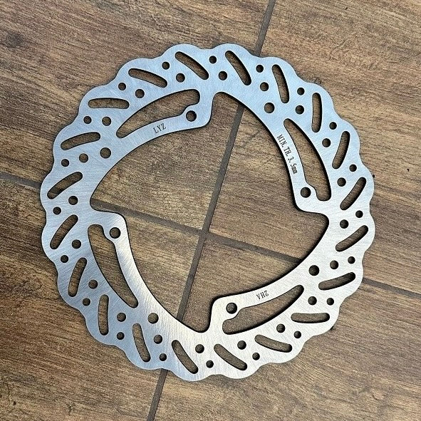 DISCO FRENO POSTERIORE 24CM PER CROSS KAYO T4 250cc