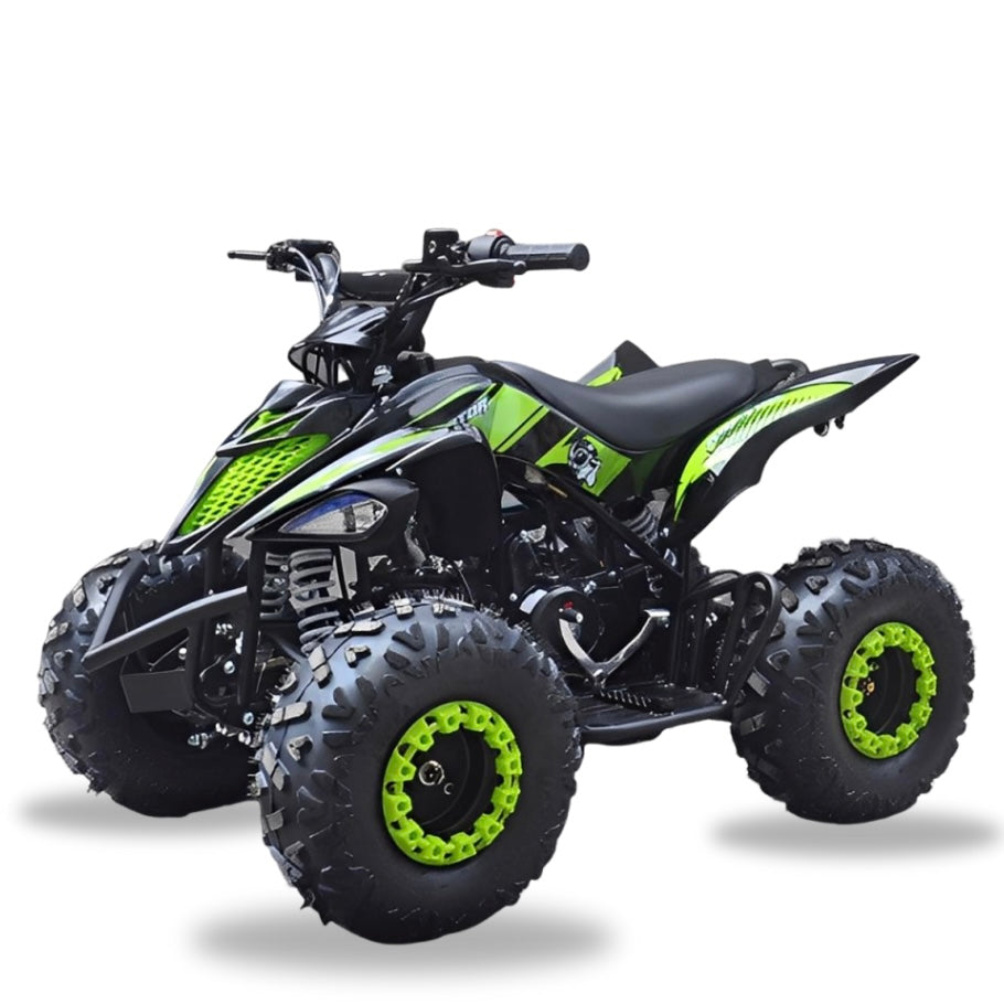 QUAD ATV RAPTOR 110cc AUTOMATICO CON RETROMARCIA - R 7”