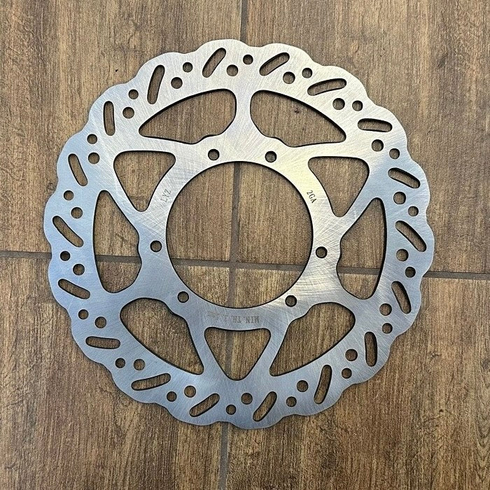 DISCO FRENO POSTERIORE 24CM PER CROSS KAYO T4 250cc