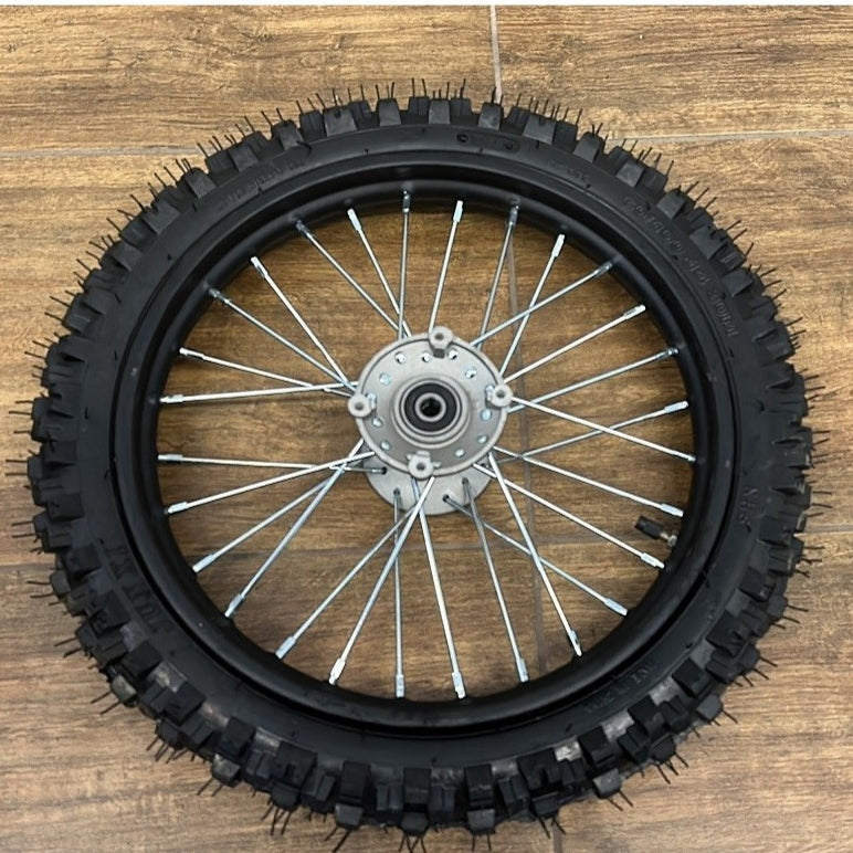 GOMMA CERCHIATA 60/100-14 ANTERIORE PERNO 12mm PER MINICROSS MORINI 14-12