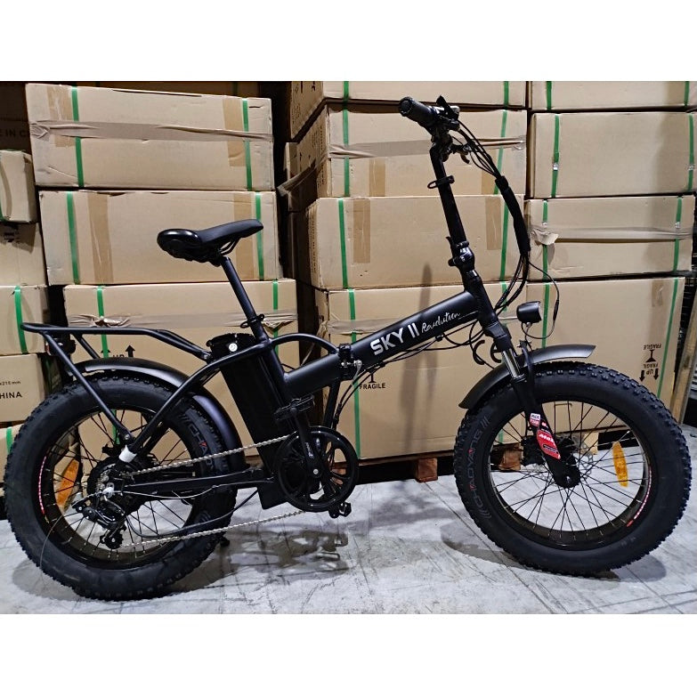 FAT BIKE SKY II Revolution 500w 48v 15,6Ah batteria litio 748,8Wh