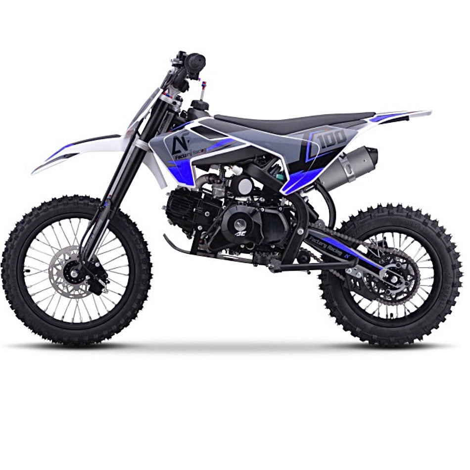 PIT BIKE 110cc FULL AUTOMATICA Factory Racing - R 14/12