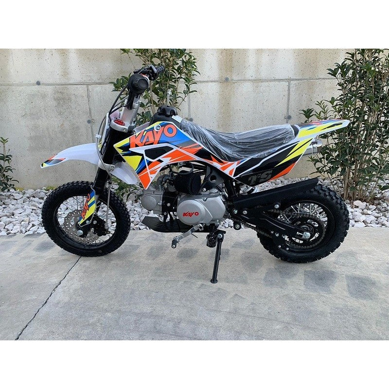 PIT BIKE KAYO TS90 ARANCIO (Manuale o Semi-Automatica)