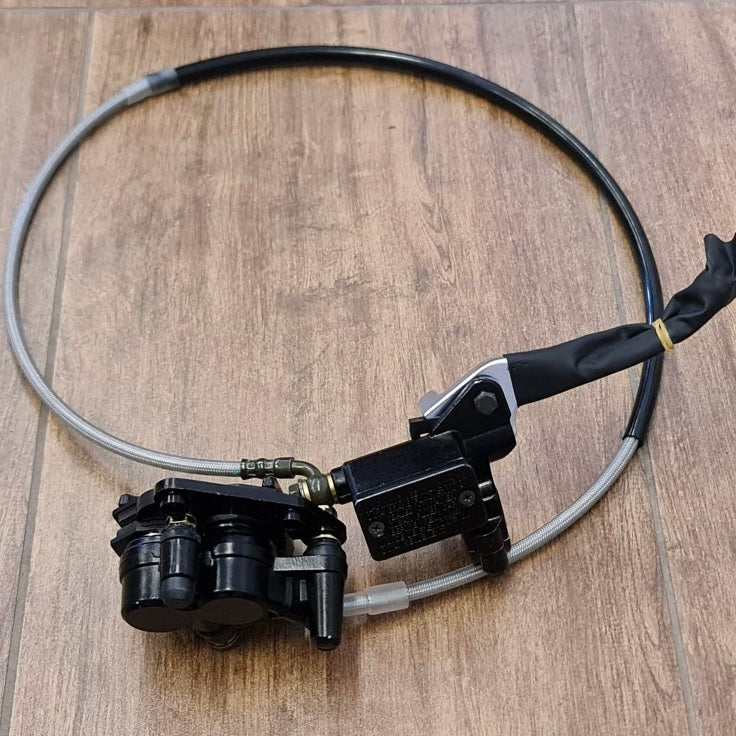 SET FRENI E POMPA ANTERIORI PER PIT BIKE KAYO TD125 TD160 125CC 160CC