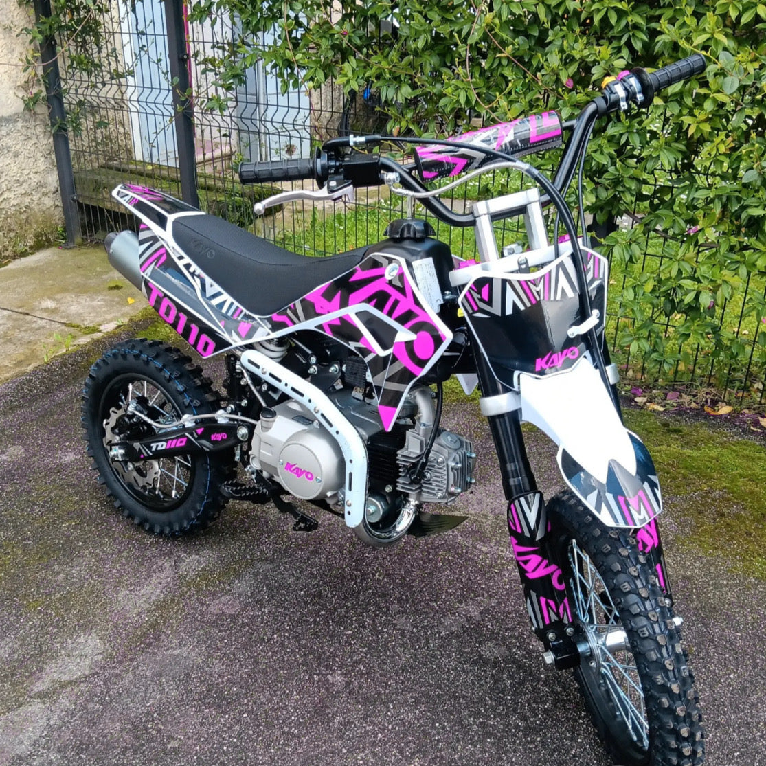 PIT BIKE KAYO TD110 Full Automatic 14-12