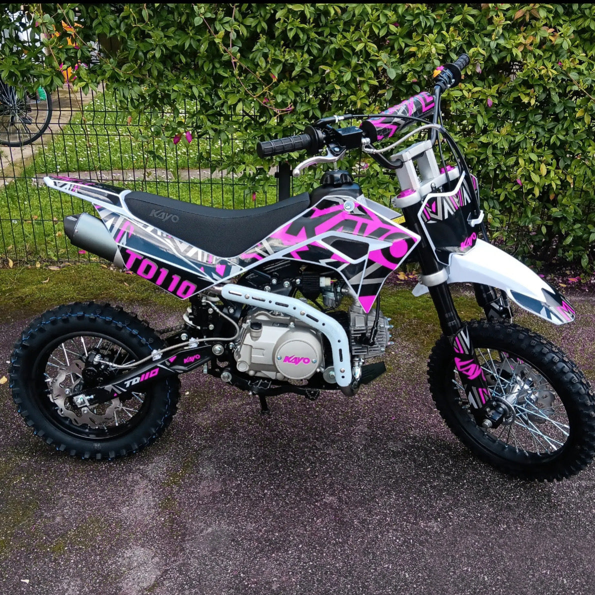 PIT BIKE KAYO TD110 Full Automatic 14-12