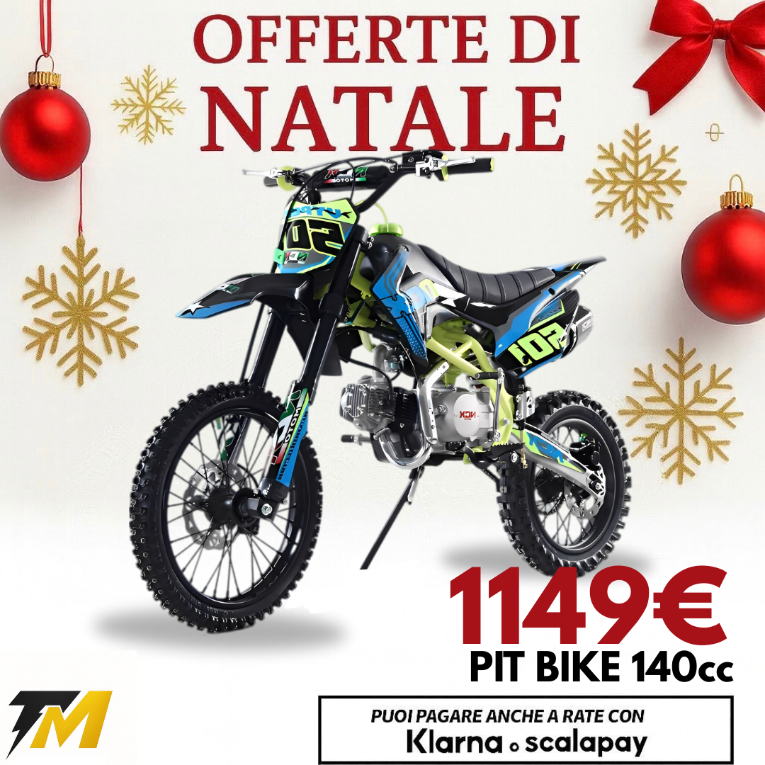 NEW VYPER DOUBLE 140cc - 17/14 - 4 MARCE DOPPIO TERMINALE DI SCARICO
