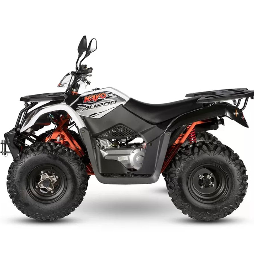 QUAD KAYO AU200 MODELLO UTILITY + OMOLOGATO T3B