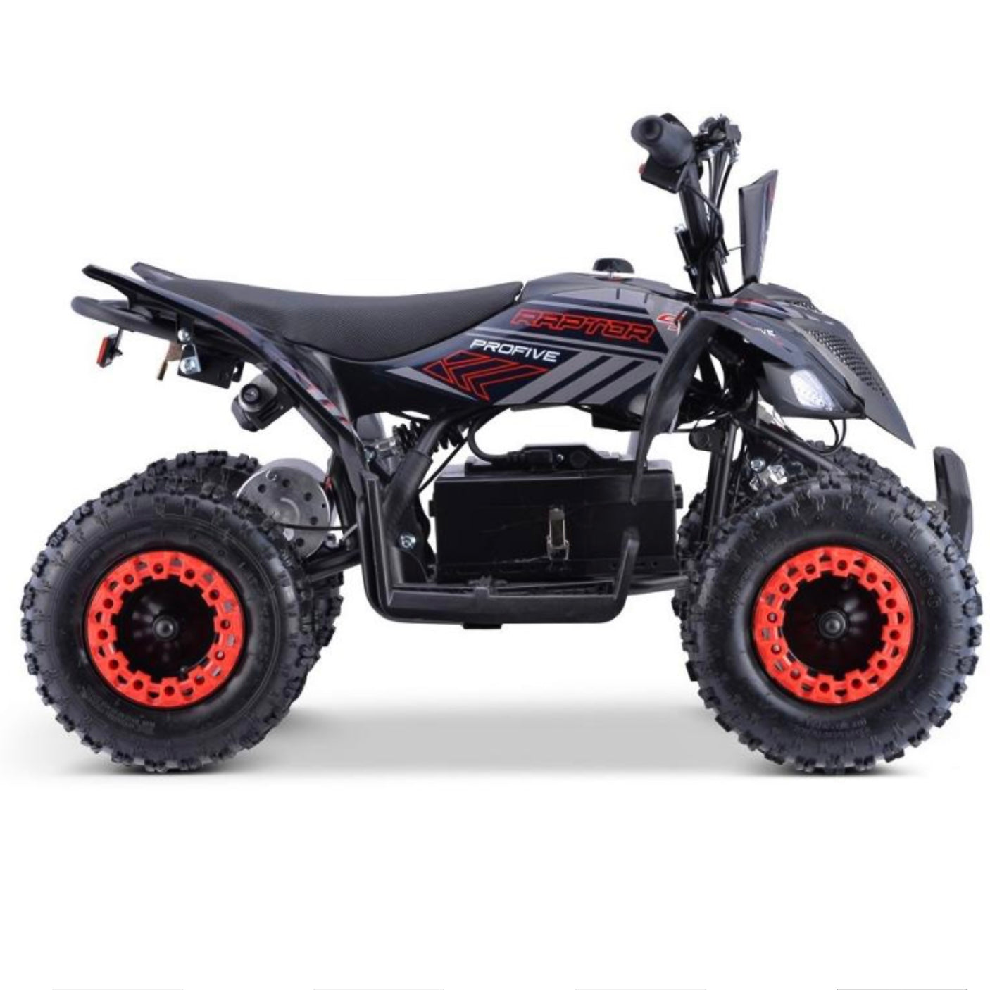 Mini quad elettrico - PROFIVE RAPTOR 1000 W ROSSO – Teamotors