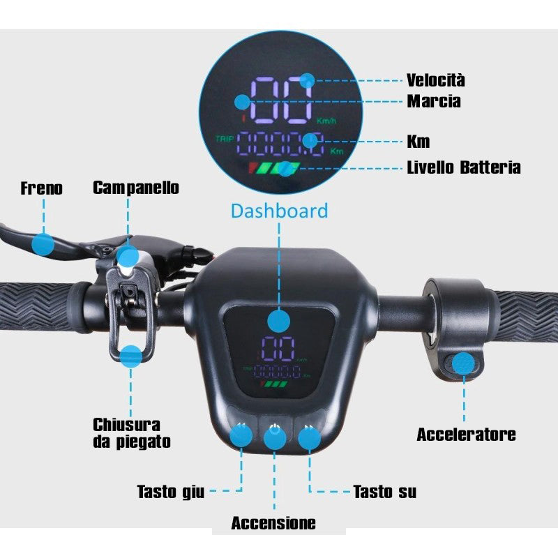 Monopattino - City Move Tech 250W 36V