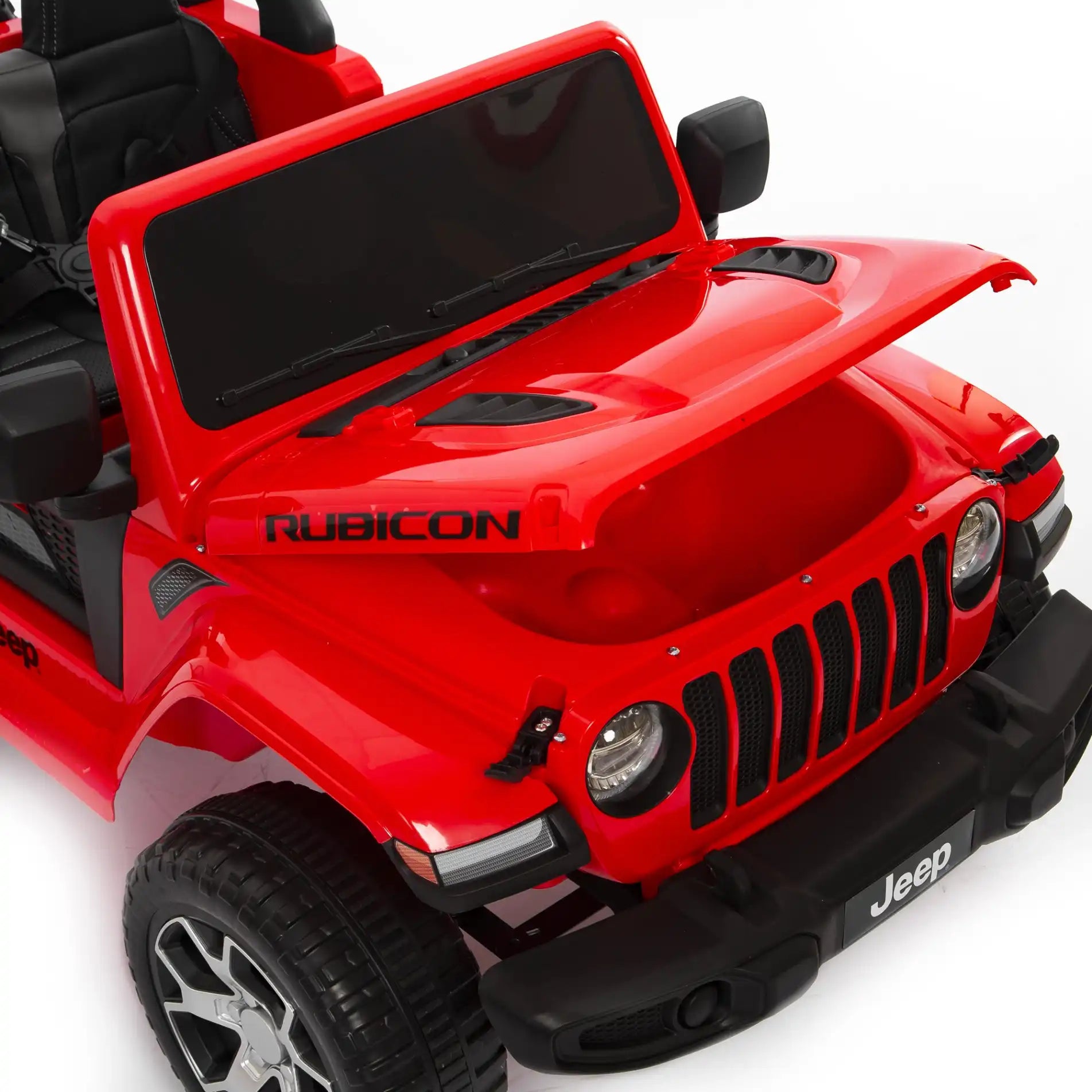 Jeep Wrangler Rubicon elettrica per bambini a 12V con 2 posti