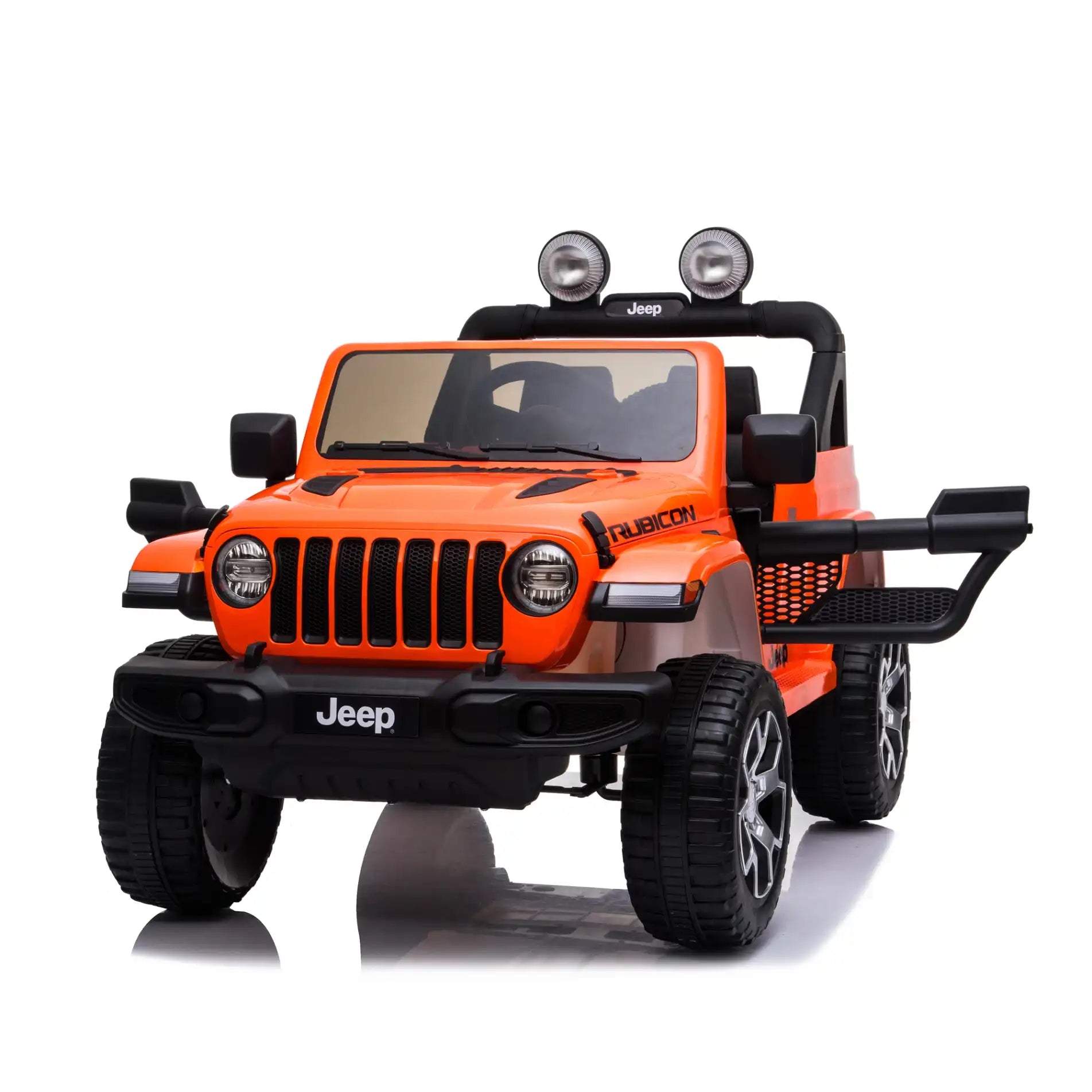 Jeep Wrangler Rubicon elettrica per bambini a 12V con 2 posti