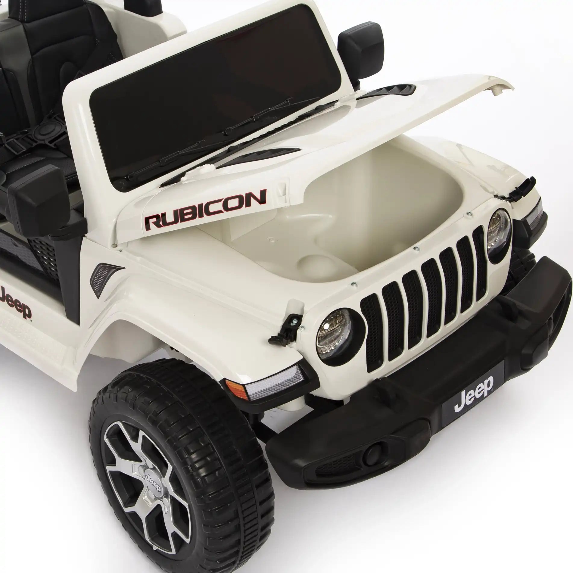 Jeep Wrangler Rubicon elettrica per bambini a 12V con 2 posti