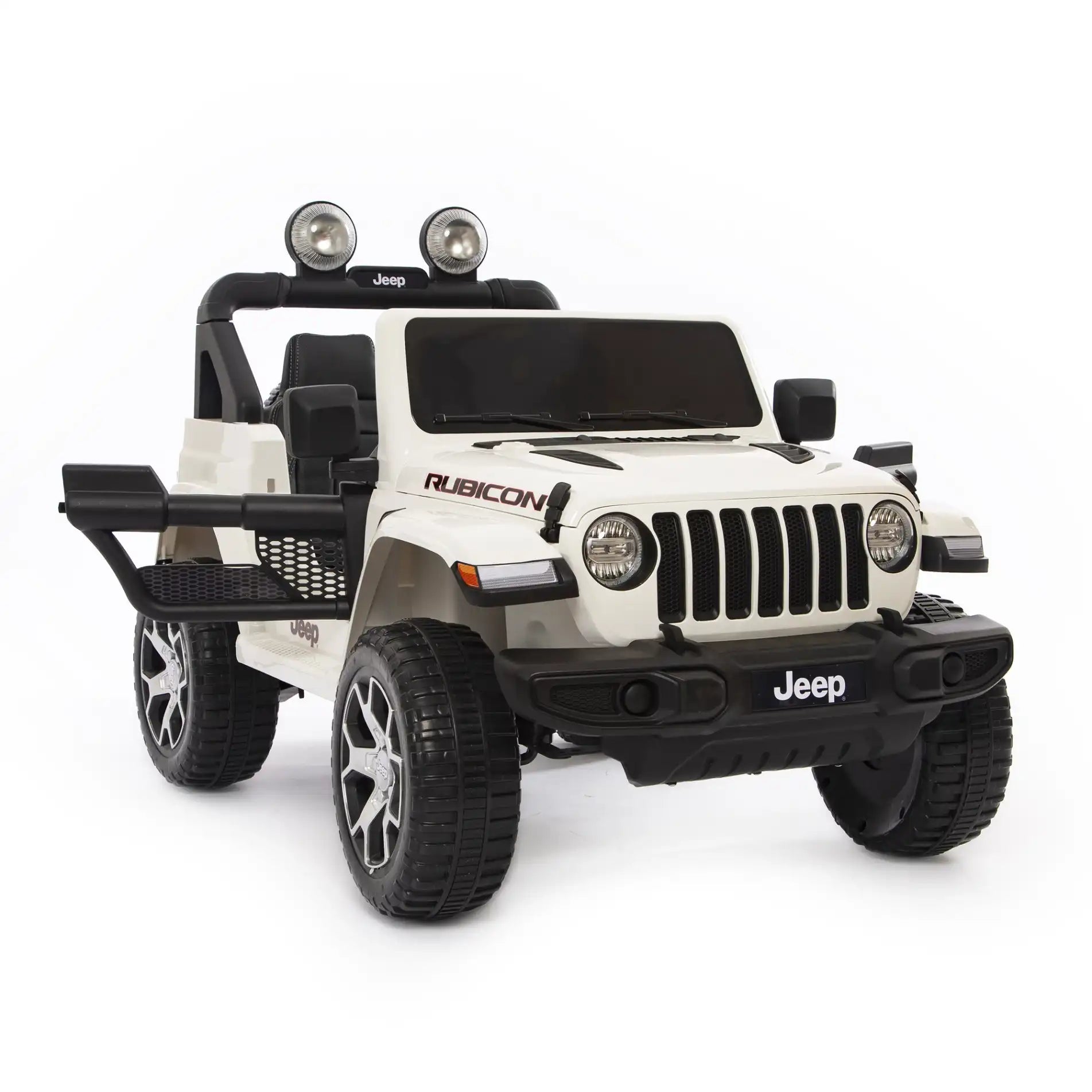 Jeep Wrangler Rubicon elettrica per bambini a 12V con 2 posti