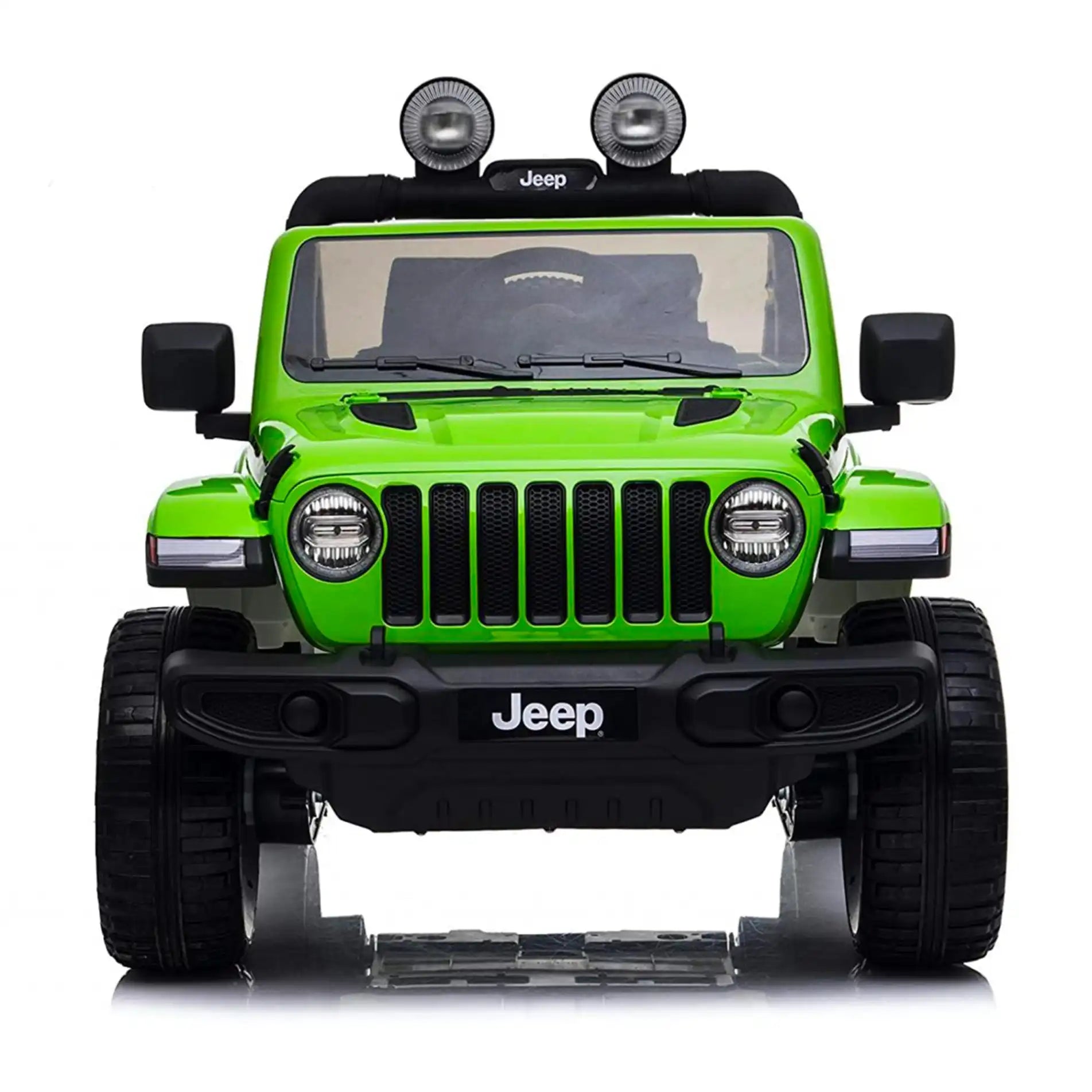 Jeep Wrangler Rubicon elettrica per bambini a 12V con 2 posti
