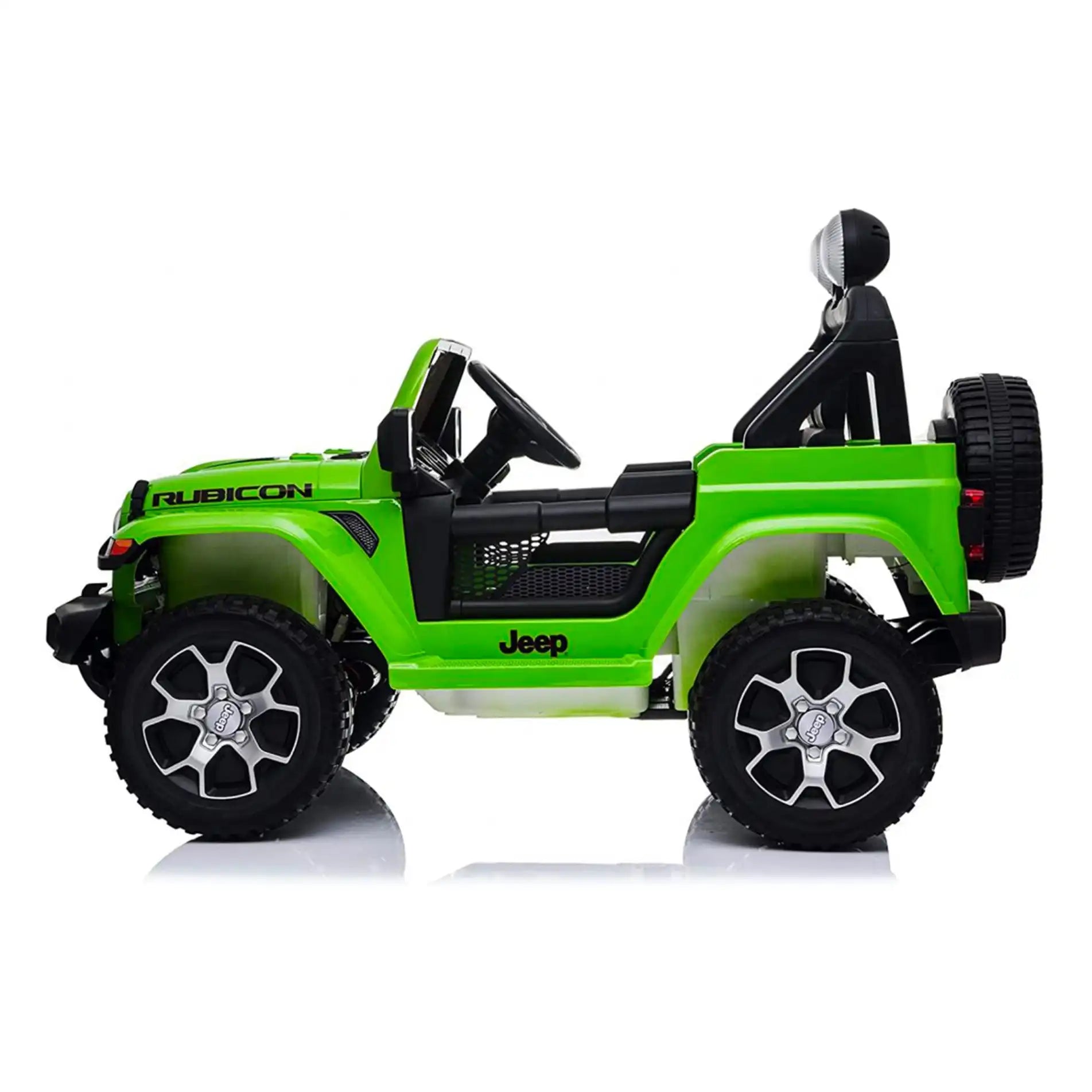 Jeep Wrangler Rubicon elettrica per bambini a 12V con 2 posti