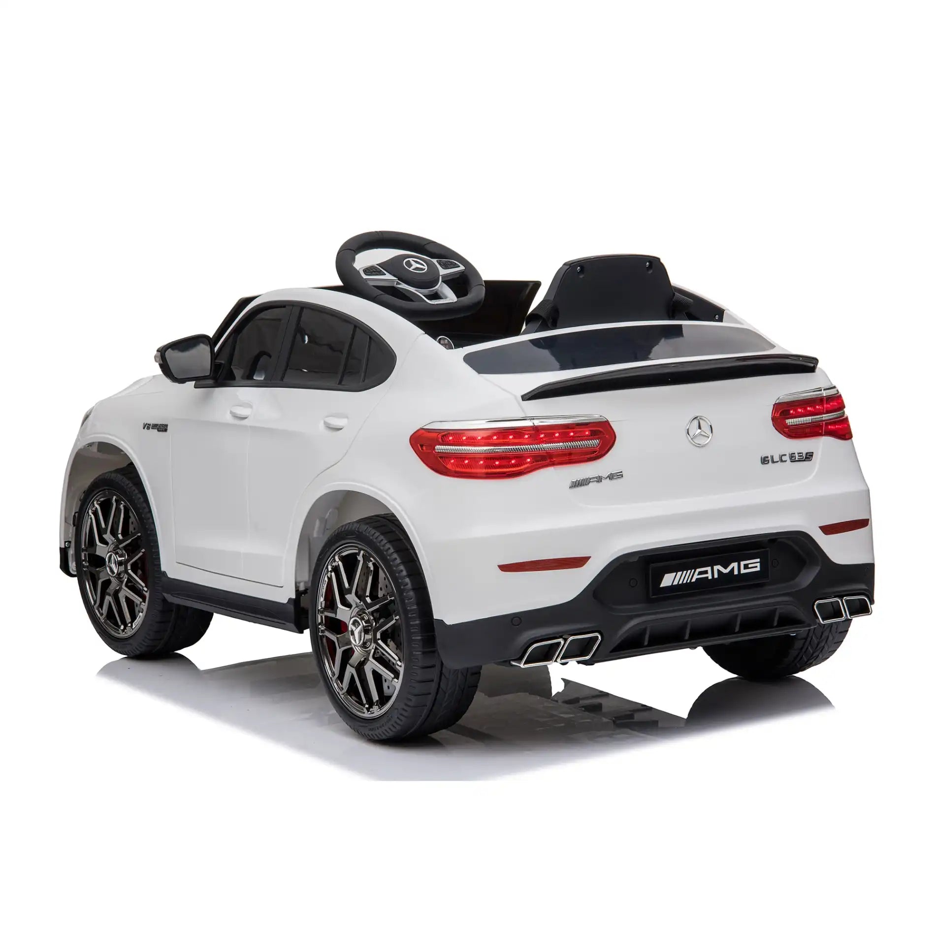 Mercedes GLC AMG Coupé elettrica per bambini a 12V