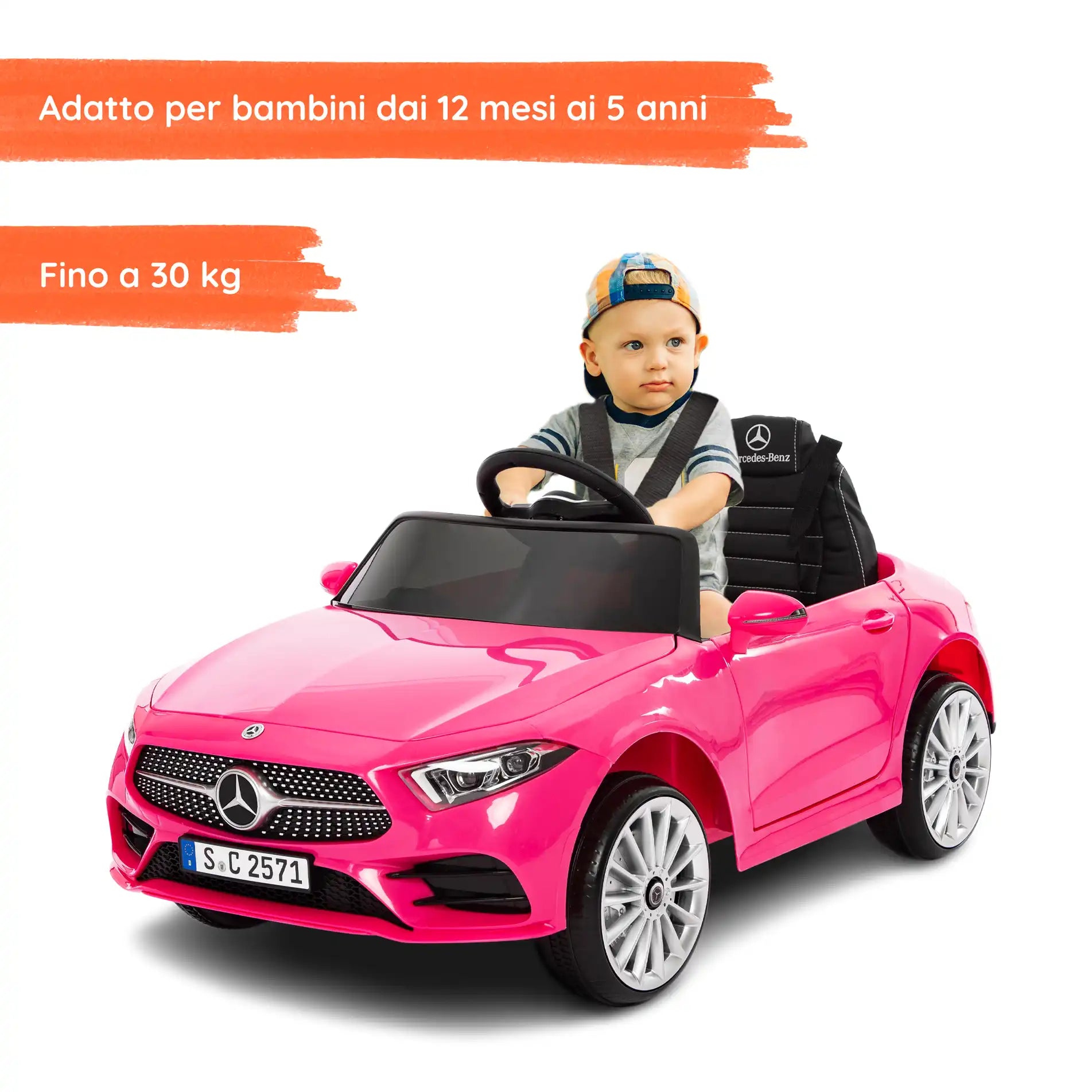 Mercedes CLS 350 AMG elettrica per bambini a 12V