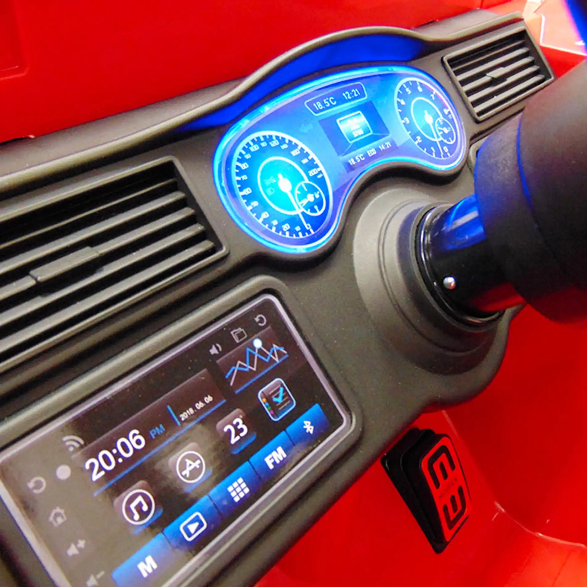 Camion dei Pompieri elettrico per bambini a 12V