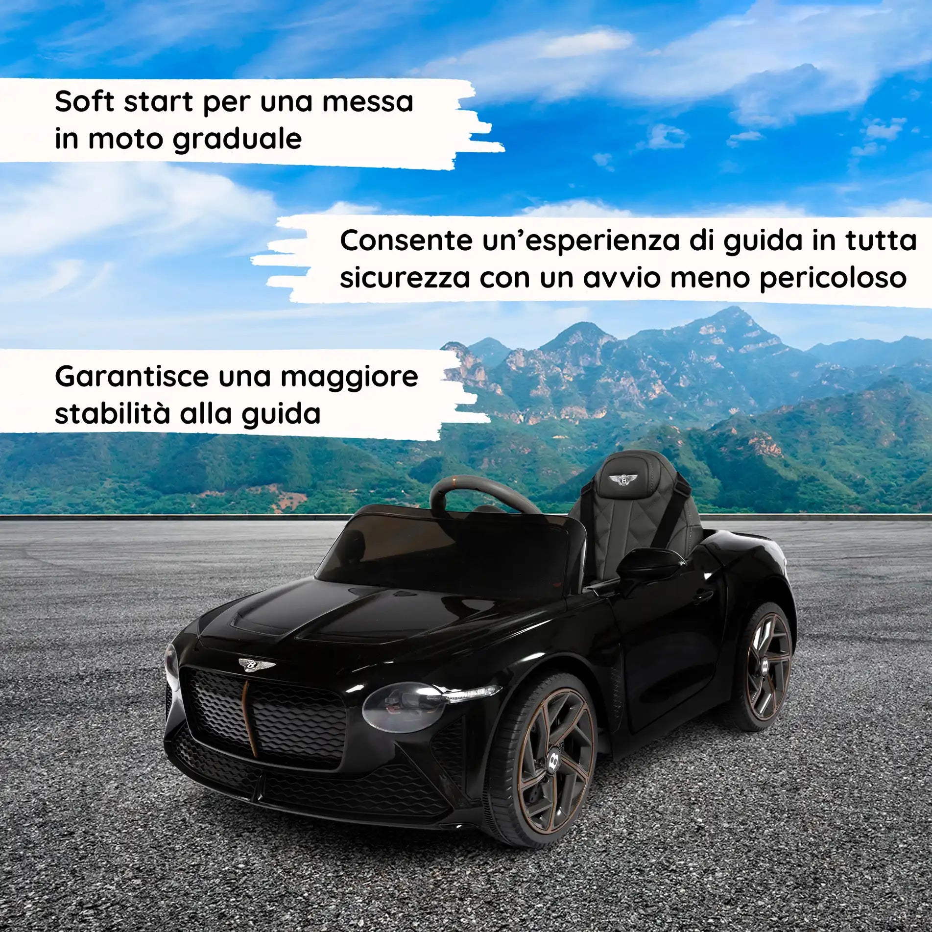 Bentley Bacalar elettrica per bambini