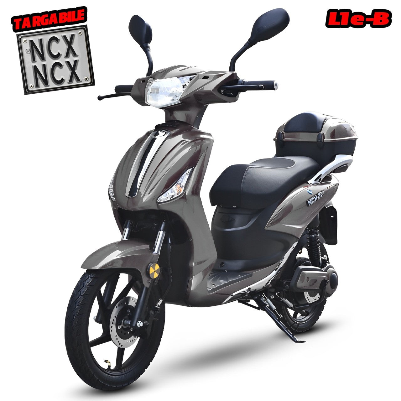 Scooter elettrico NCX X-TECH EVO 1250W 48V 20AH - TARGABILE